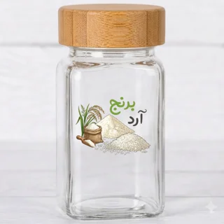 استیکر آرد برنج
